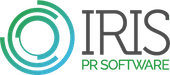Iris Public relations software logo for internet marketing agencies.
