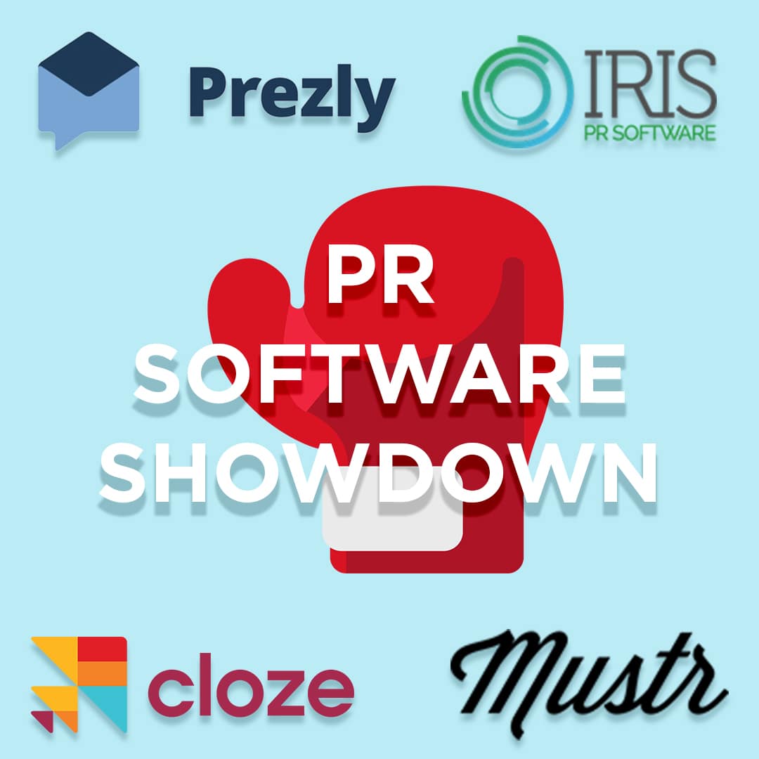 Jelly digital marketing pr software showdown infographic.