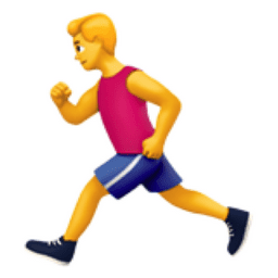 Man Running Emoji