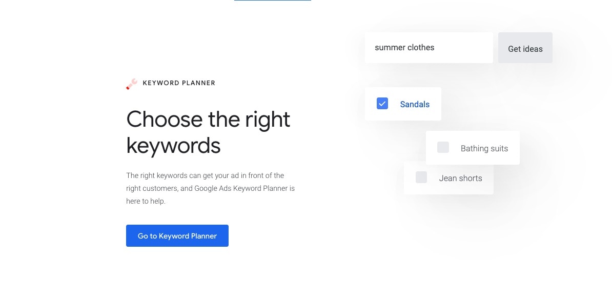 Google Keyword Planner