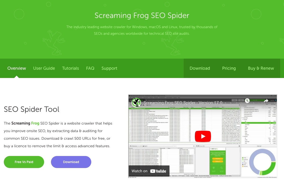 Screaming Frog