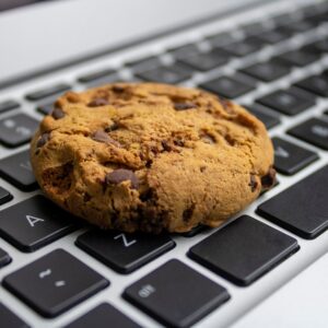 Cookie on Keyboard